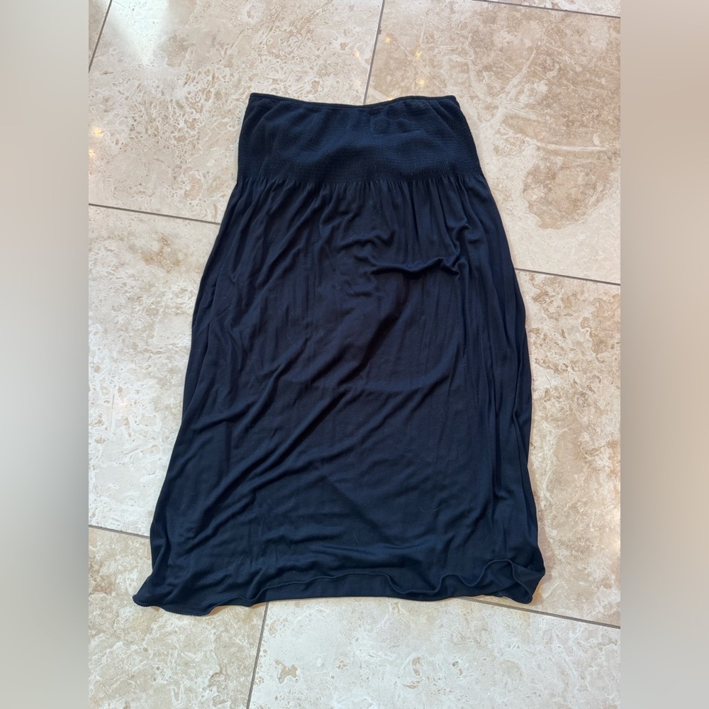 Juicy Couture Smocked Strapless Dress